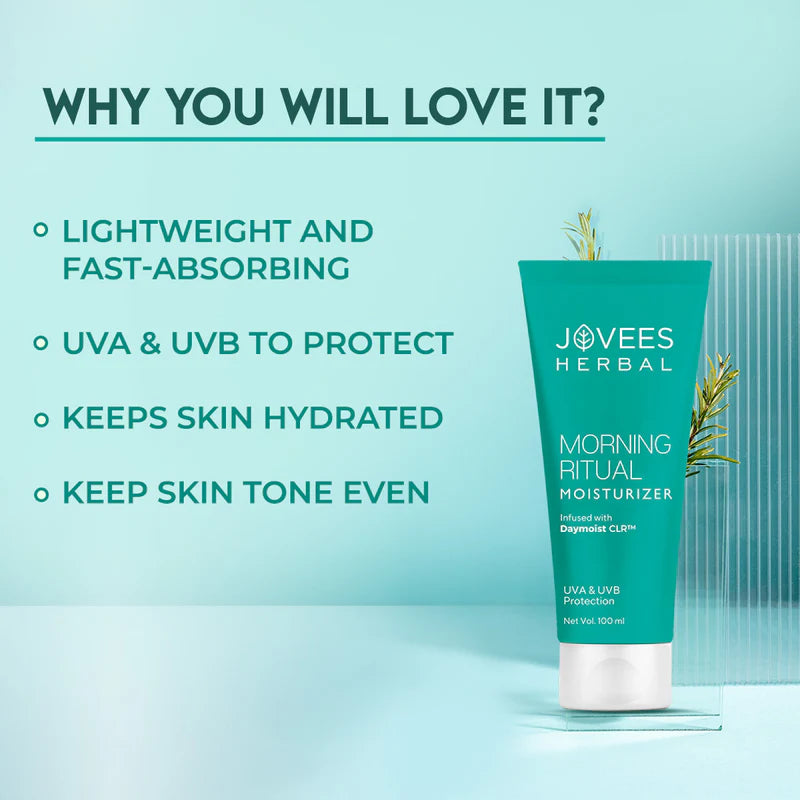 Jovees - Morning Ritual Moisturizer Infused with Daymoist CLR Prevents Dark Spots