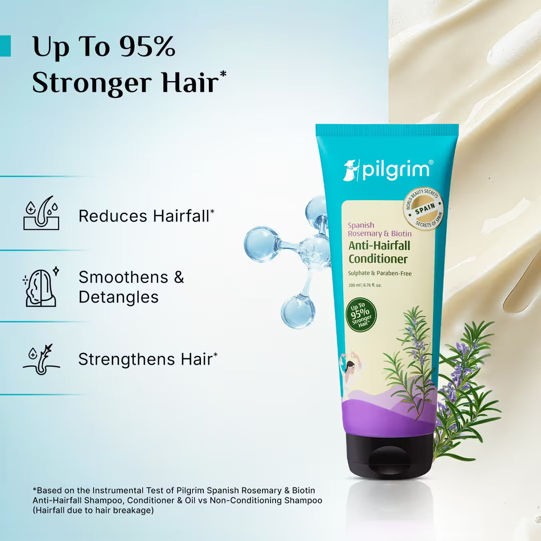 Pilgrim - Spanish Rosemary & Biotin Anti-Hairfall Conditioner (200ml)