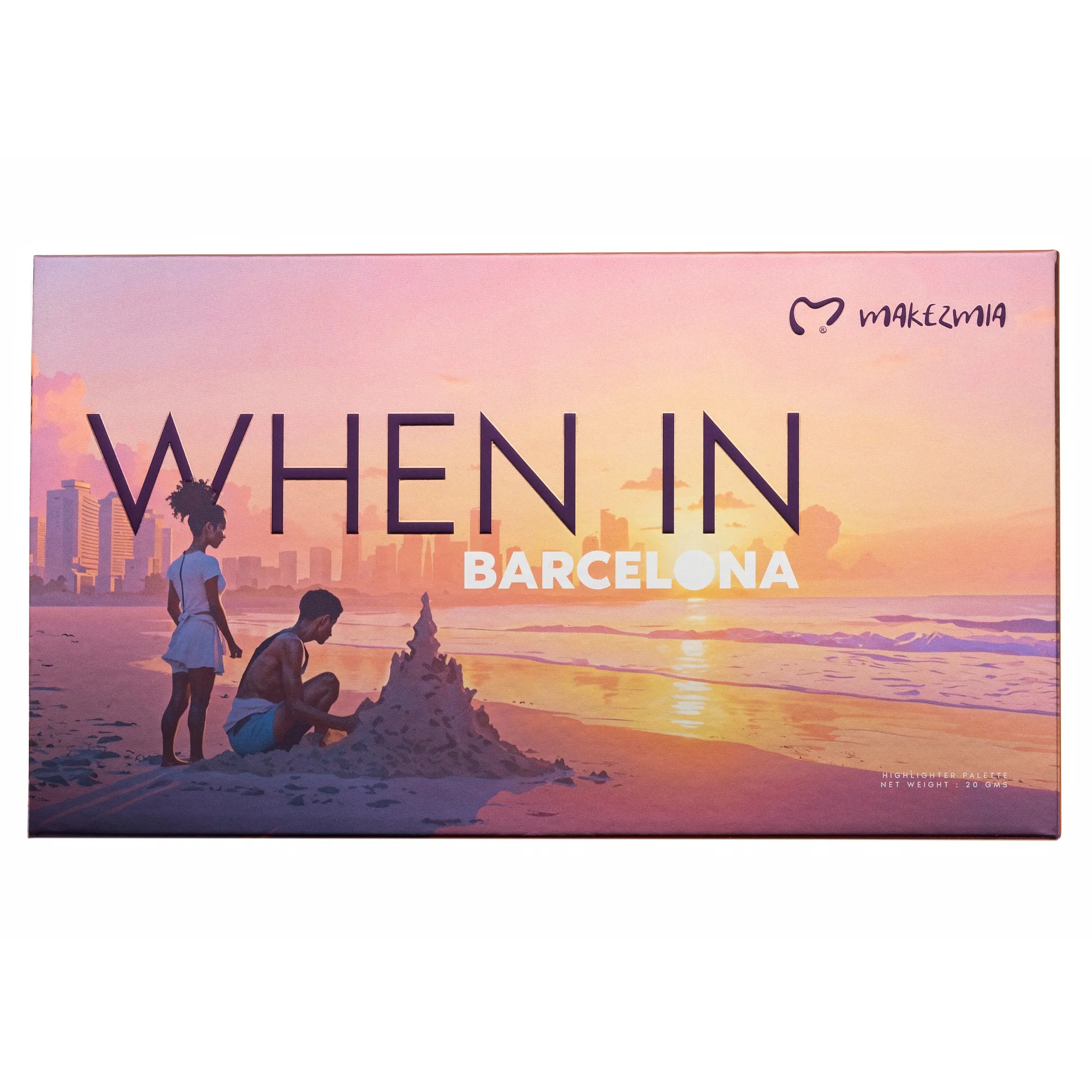 Makezmia - When In Barcelona Highlighter Palette 8-Color