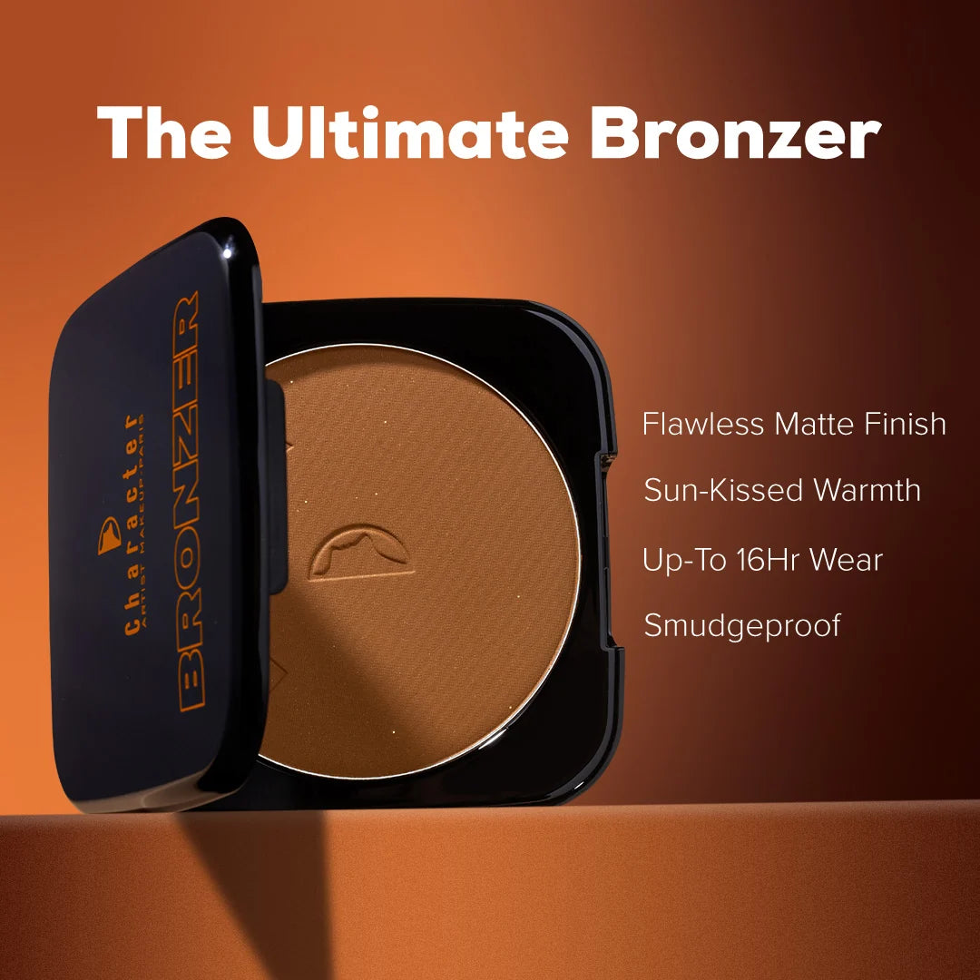 Character Cosmetics - Bronzer Vitamin E+Camellia Oil Compact Powder (18.8g)