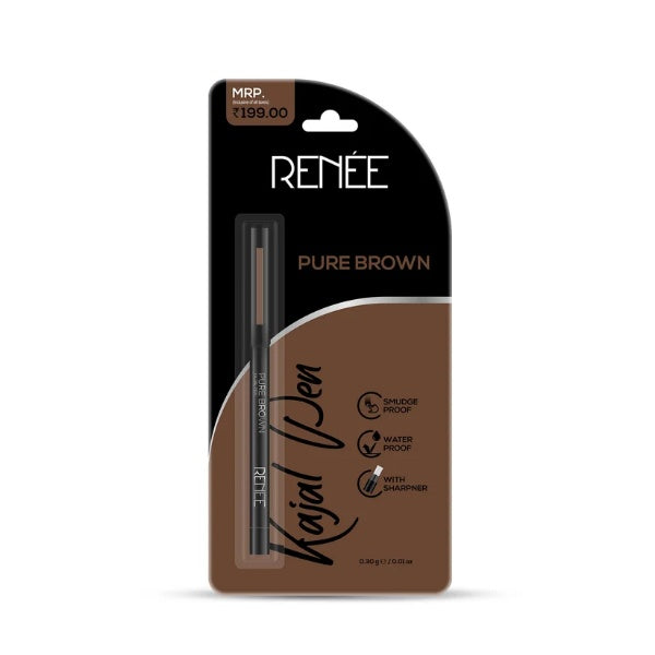 Renee - Hard Black & Pure Brown Kajal (0.30g)
