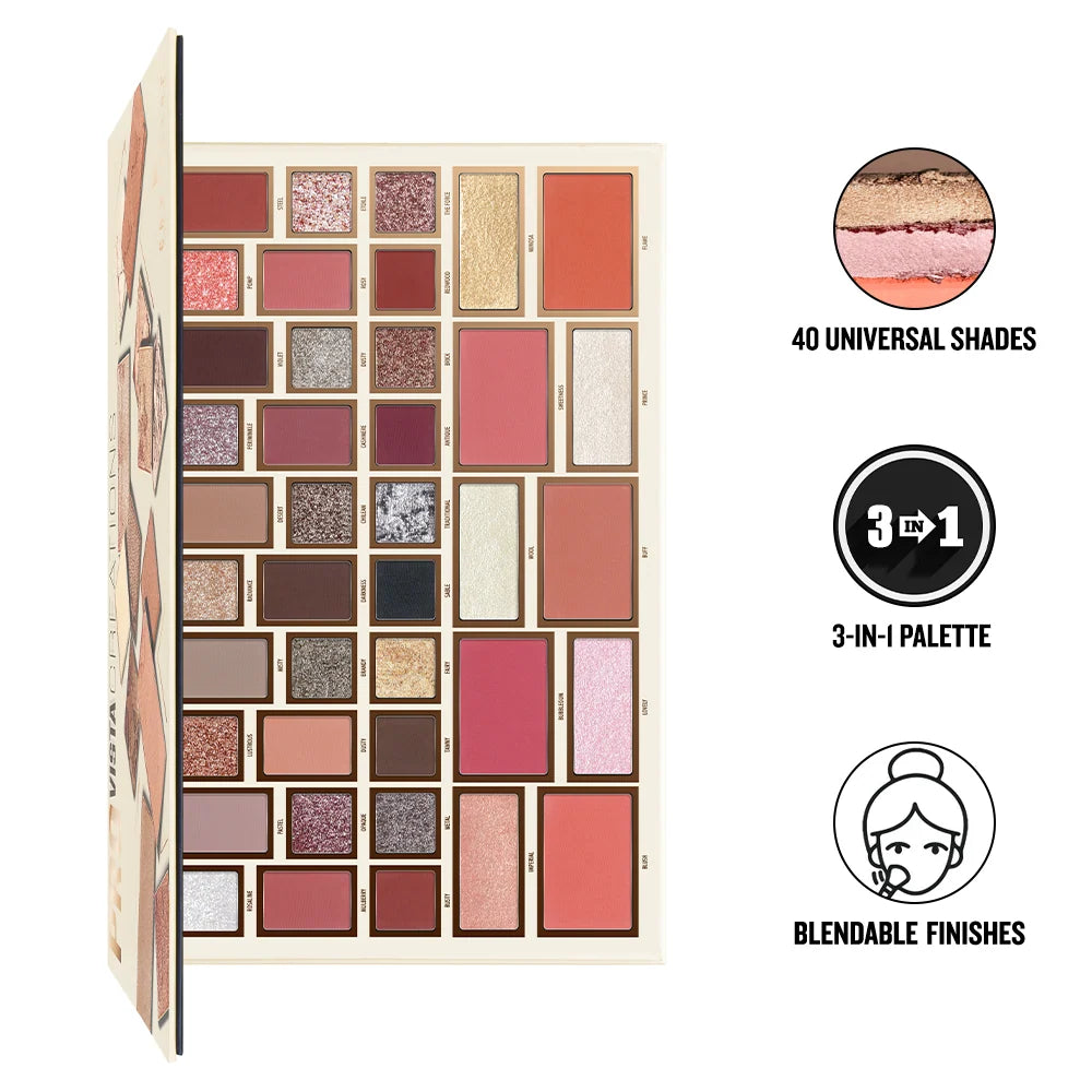 Character Cosmetics - Pro Vista Creations Eyeshadow Palette (CPV001)