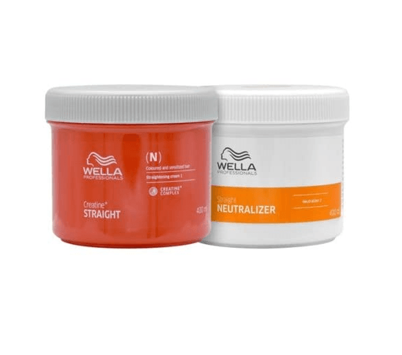 Wella Professionals - Creatine Plus Straight N Straightening Cream+neutralizing agent (400mL)