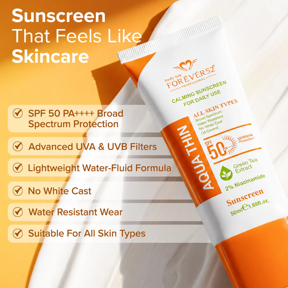 Forever 52 - Calming Sunscreen For Daily Use Spf PA ++++ (FAQ)