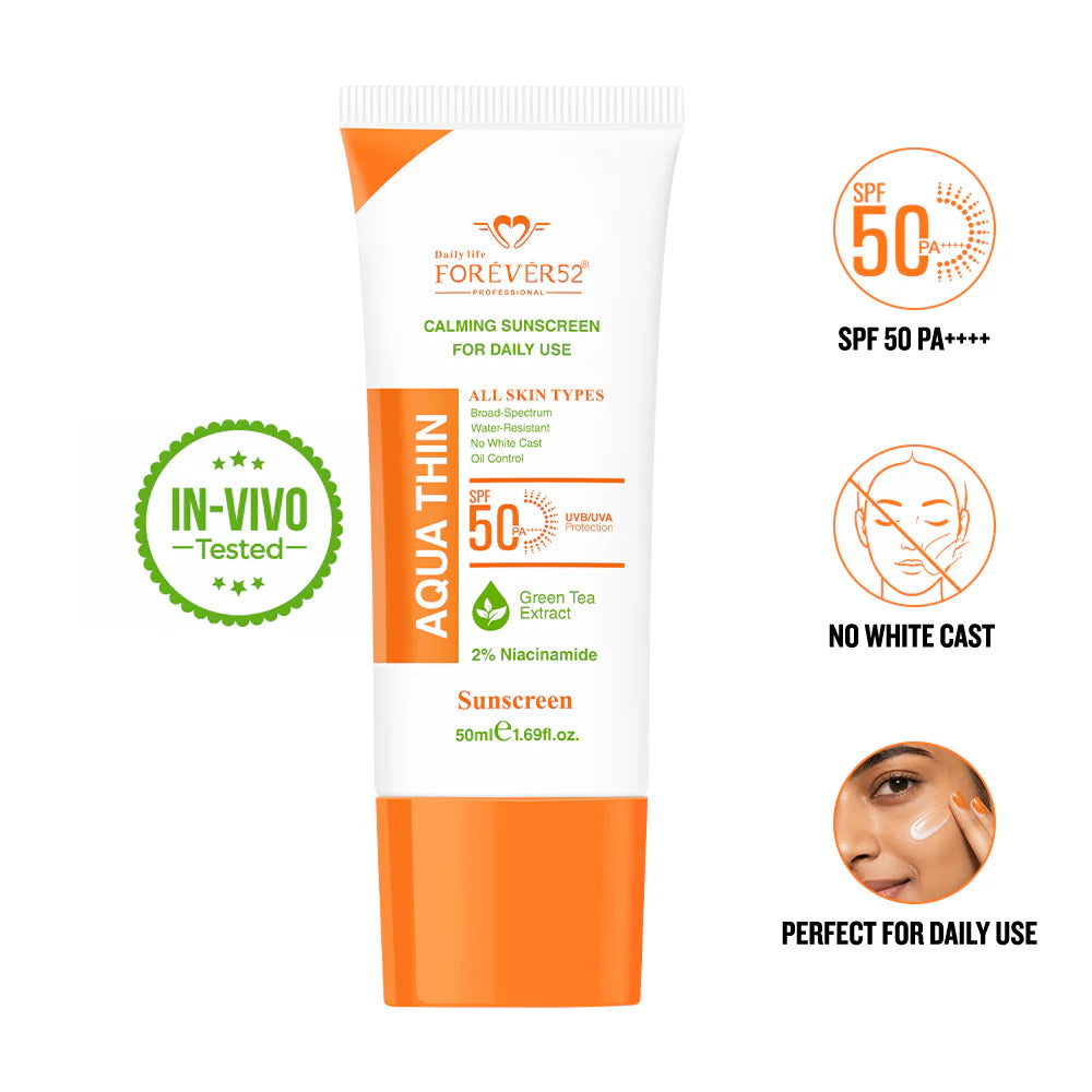 Forever 52 - Calming Sunscreen For Daily Use Spf PA ++++ (FAQ)