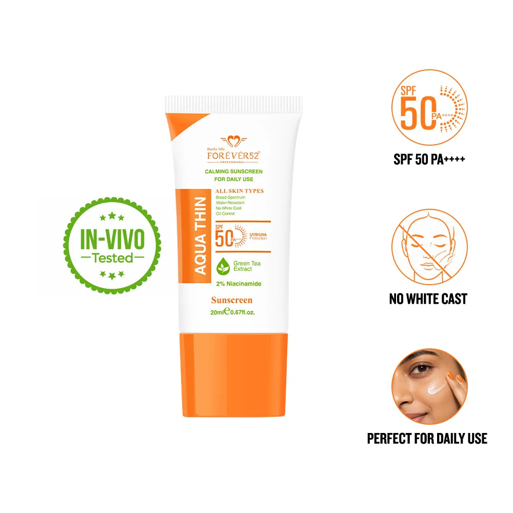 Forever 52 - Calming Sunscreen For Daily Use Spf PA ++++ (FAQ)