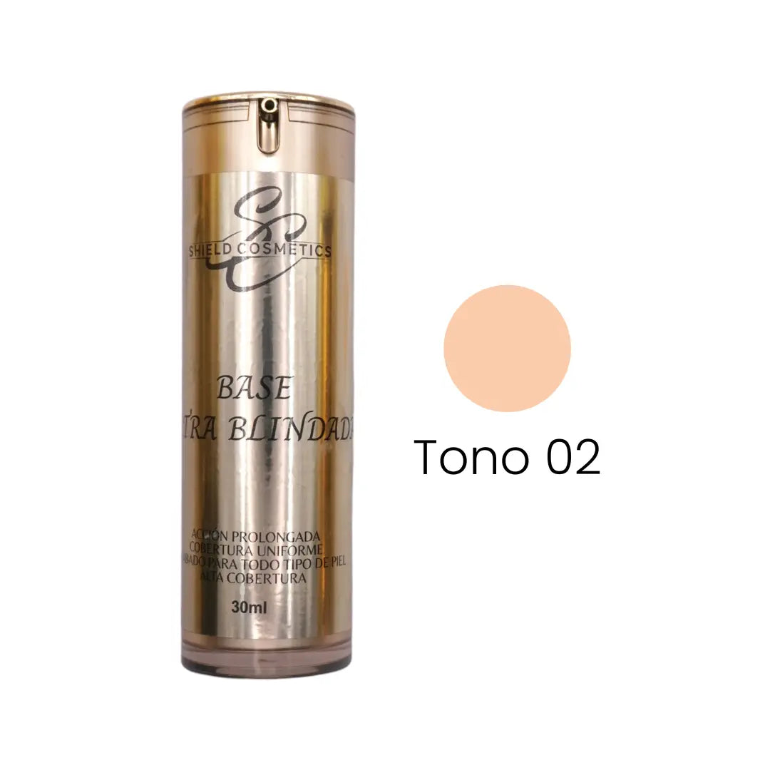 Shield Cosmetics - Base Ultra Blindada Foundation (30ml)