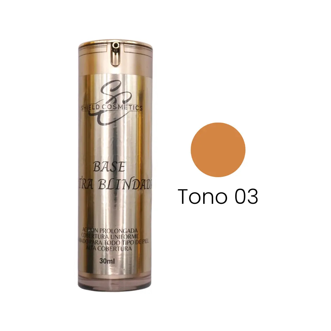 Shield Cosmetics - Base Ultra Blindada Foundation (30ml)