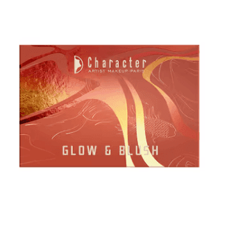 Character Cosmetics - Glow & Blush Palette - CBH001  Sweet Peach (48g)