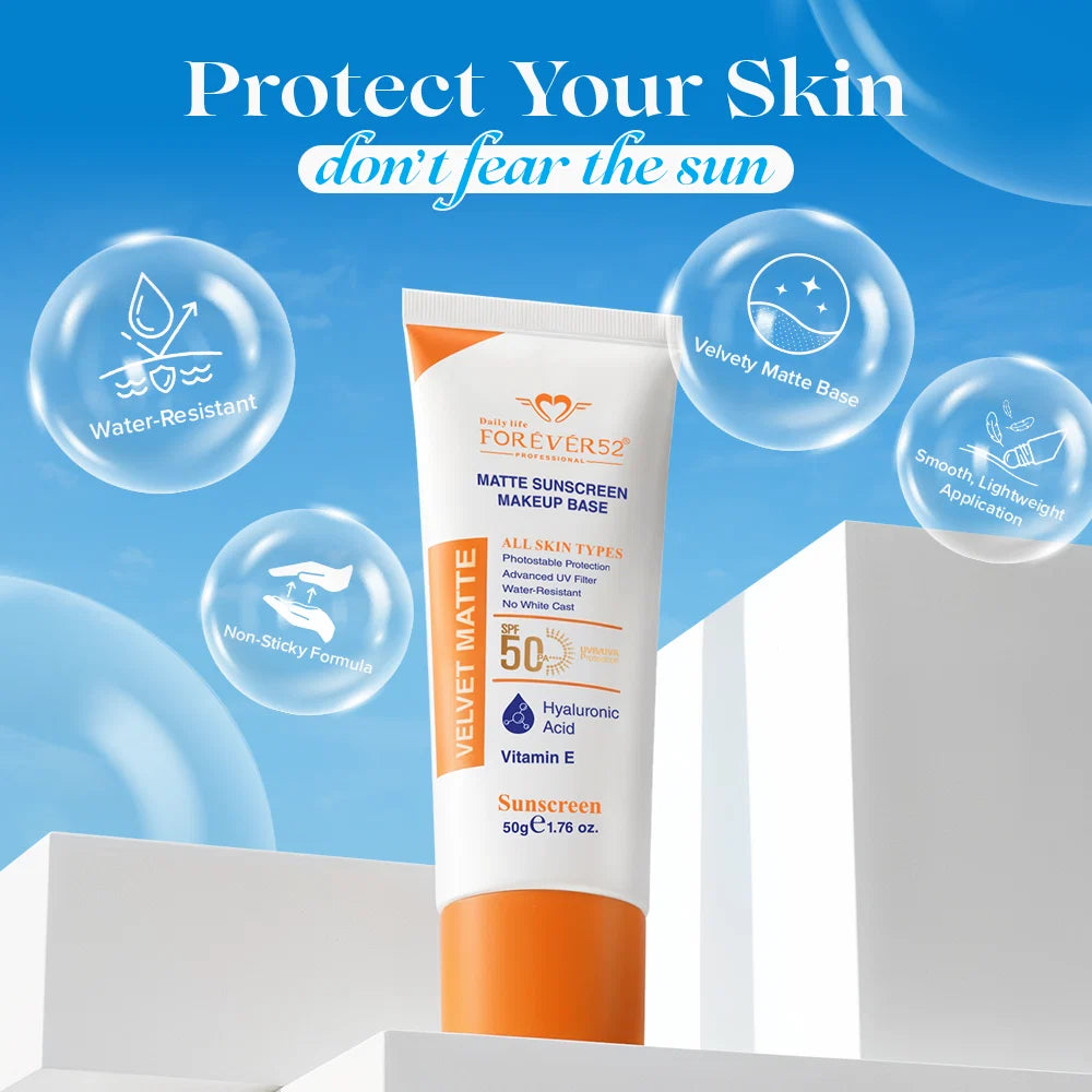 Forever 52 - Matte Sunscreen Makeup Base (50g) {FVS001}