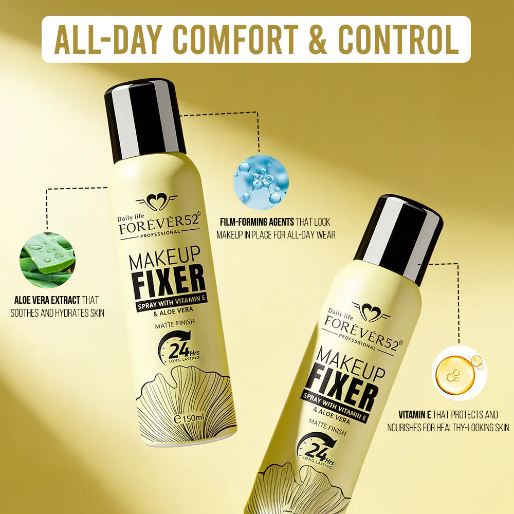 Forever 52 - Makeup Fixer Spray With Vitamin E & Aloe Vera (150ml)