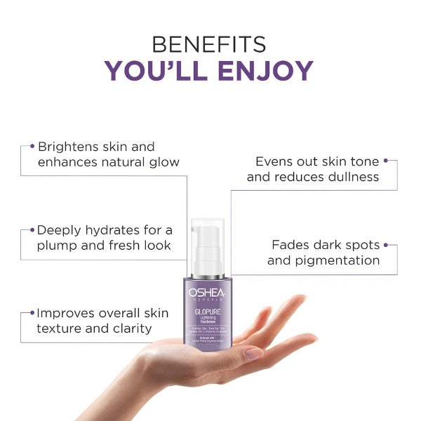 Oshea - Glopure Lightening face serum (30ml)