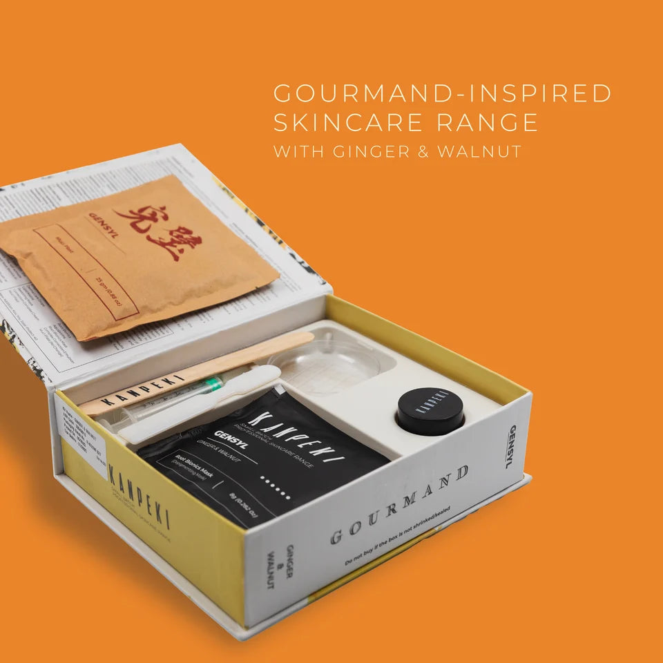 Kanpeki - Ginger & Walnut Facial Kit