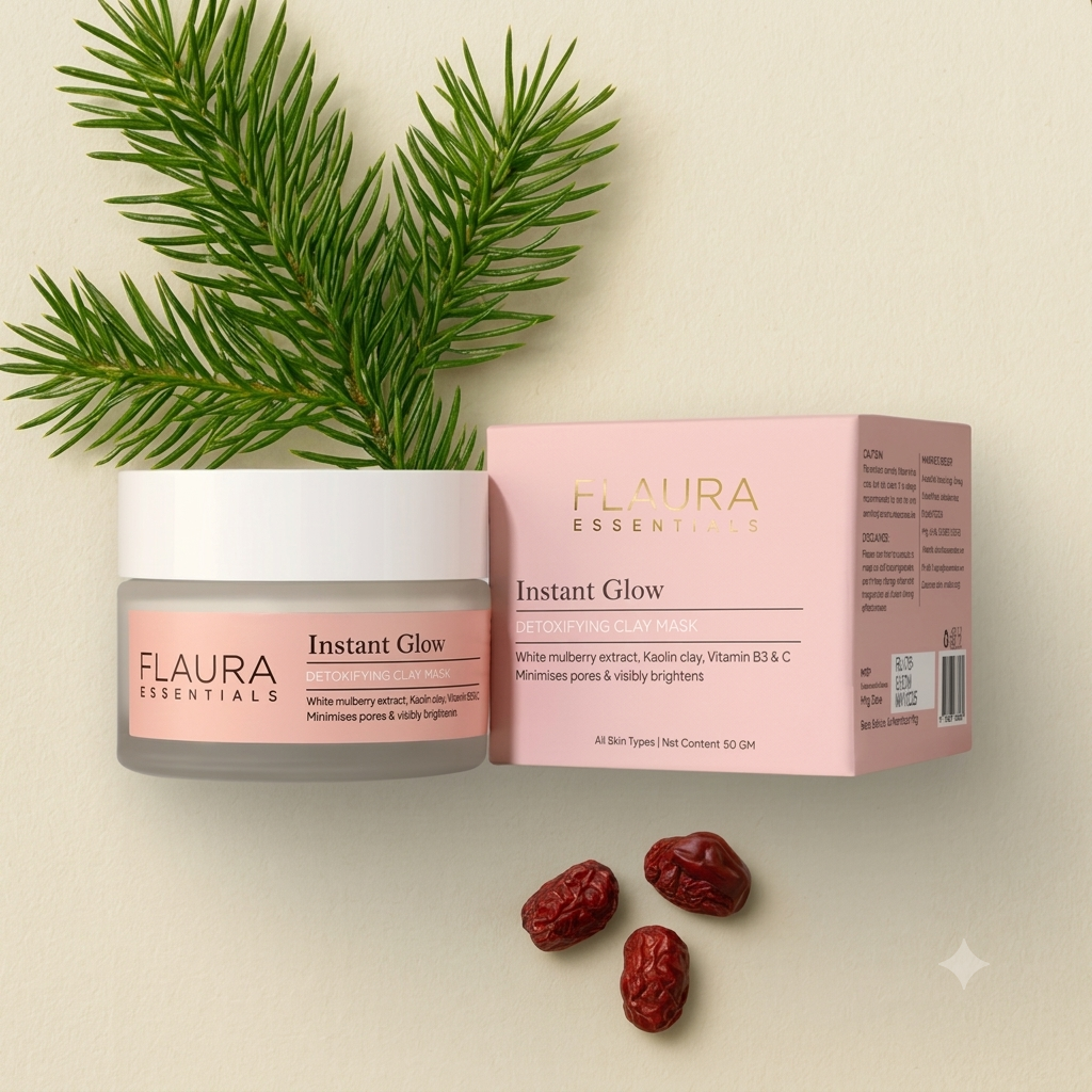 Flaura - Instant Glow Polishing Face Scrub (100gm)