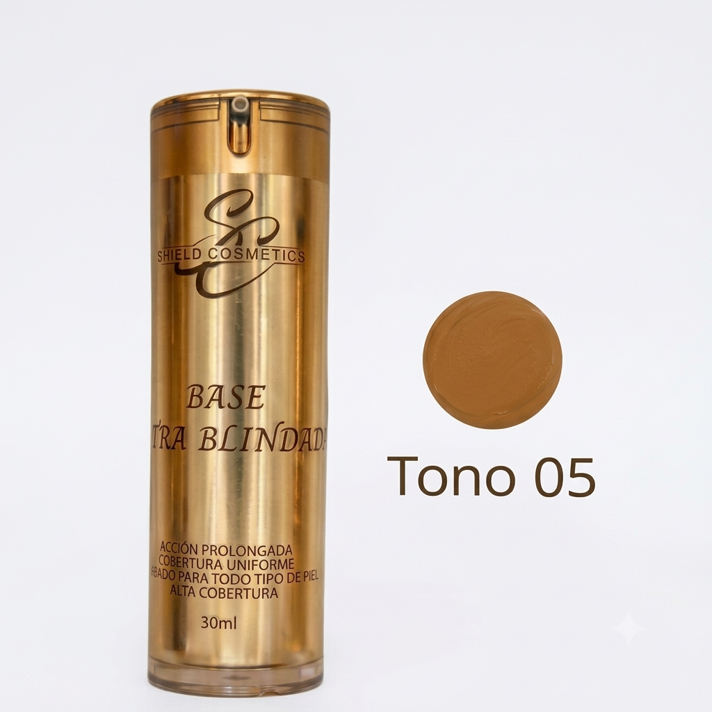 Shield Cosmetics - Base Ultra Blindada Foundation (30ml)