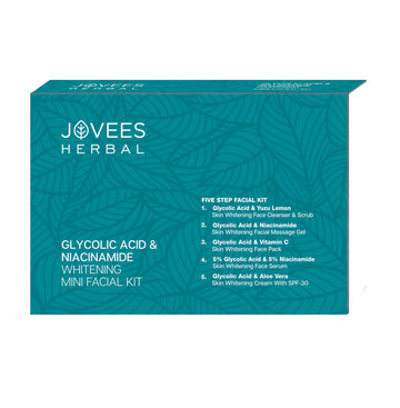 Jovees - Glycolic Acid & Niacinamide Whitening Facial Kit