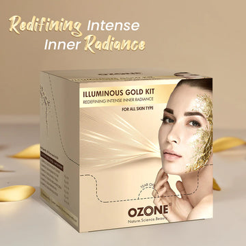 Ozone - Illuminous Gold Kit Net Weight : (40GM + 20ML) * 5