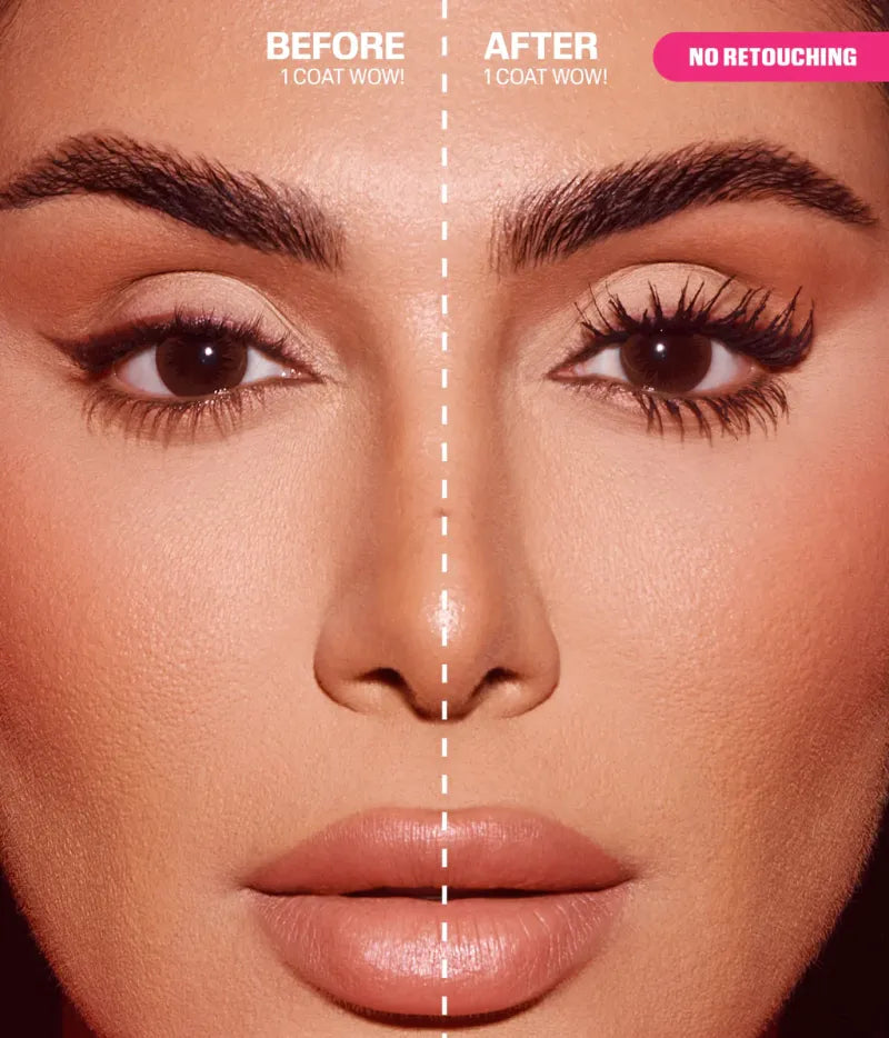 Huda Beauty – 1 COAT WOW! Extra Volumizing And Lifting Mascara (10ML)