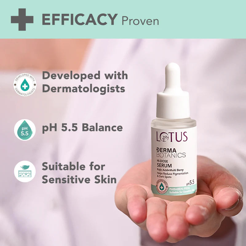 Lotus Herbals – Dermabotanics Kojic Acid + Multi Berry Serum