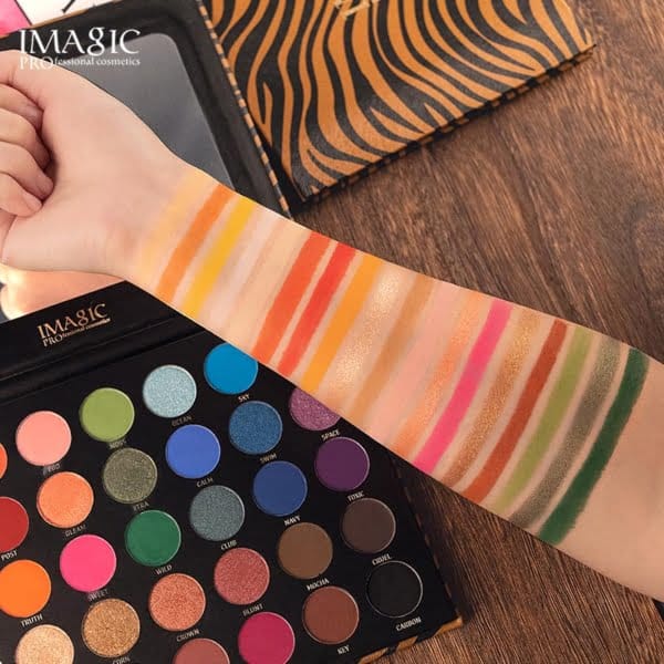 IMAGIC - ZEBRA PATTERN 35 COLORS EYESHADOW PALETTE
