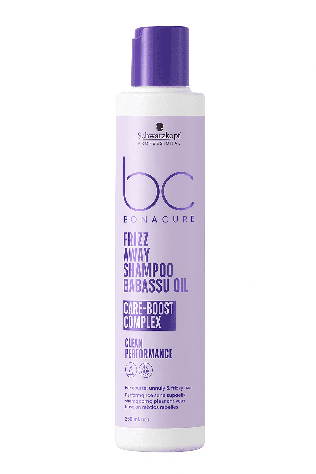 Schwarzkopf Professional - Bonacure Frizz Away Shampoo With Babassu Oil Care - Boost Complex (250ML)