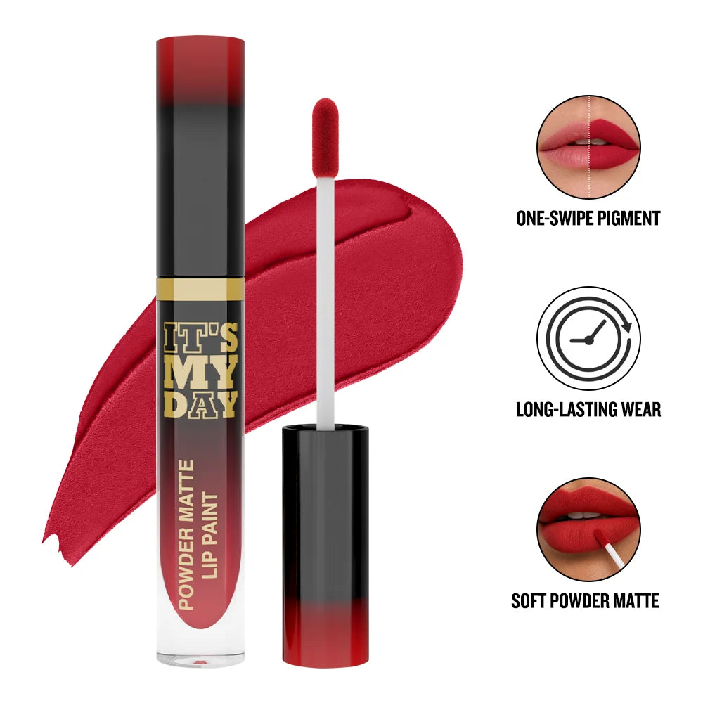 Forever52 - It's My Day Powder Matte Lip Paint (3ml) IPM