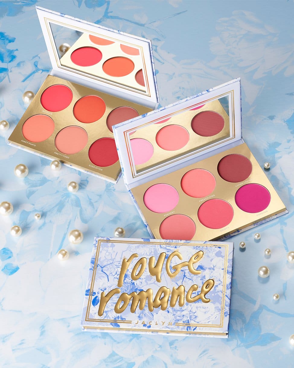 Jaclyn Cosmetic - ROUGE ROMANCE MATTE BLUSH PALETTE (SHADE - ROUGE ROMANCE)