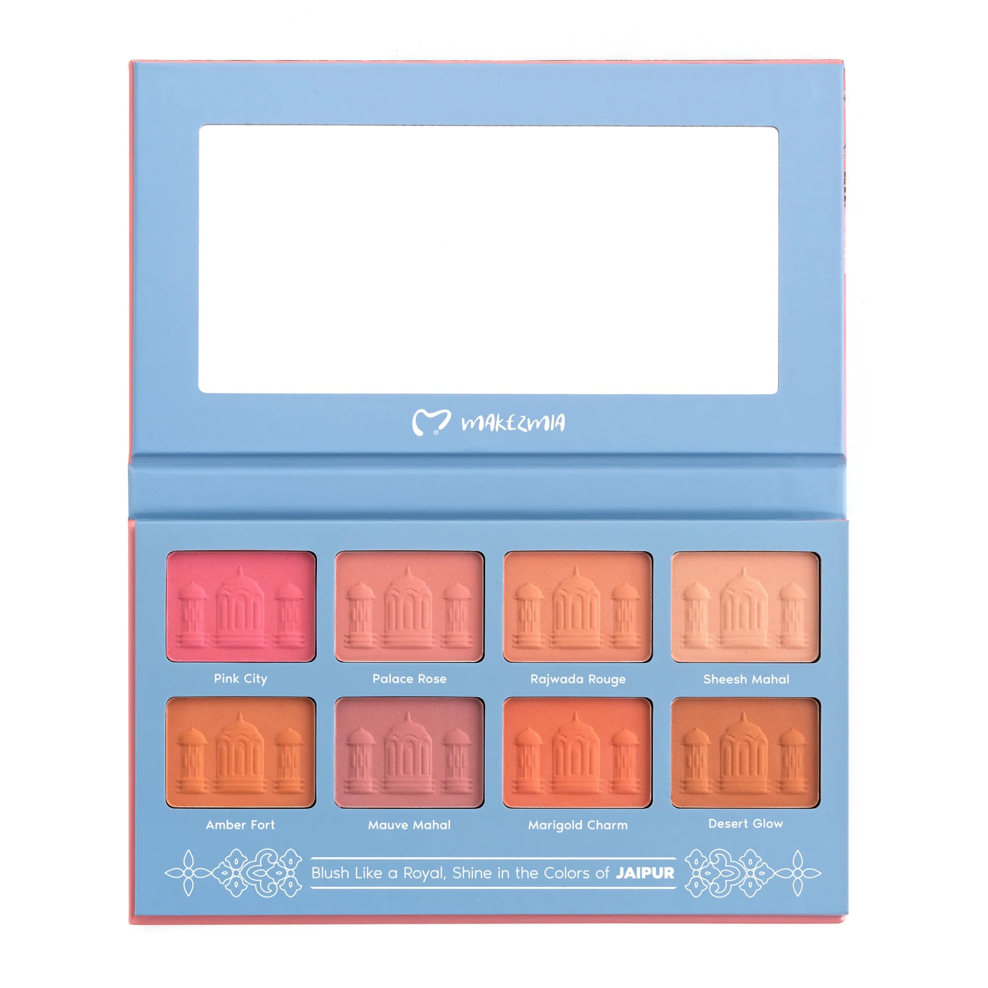 Makezmia - When In Jaipur Blusher Palette 8-Color
