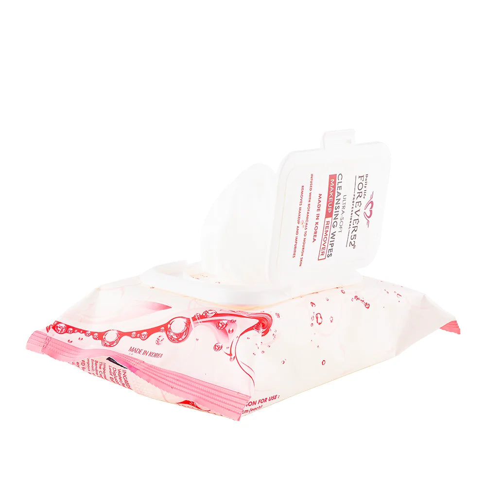 Forever 52 - Ultra-Soft Cleansing Wipes Makeup Remover (KWT001)