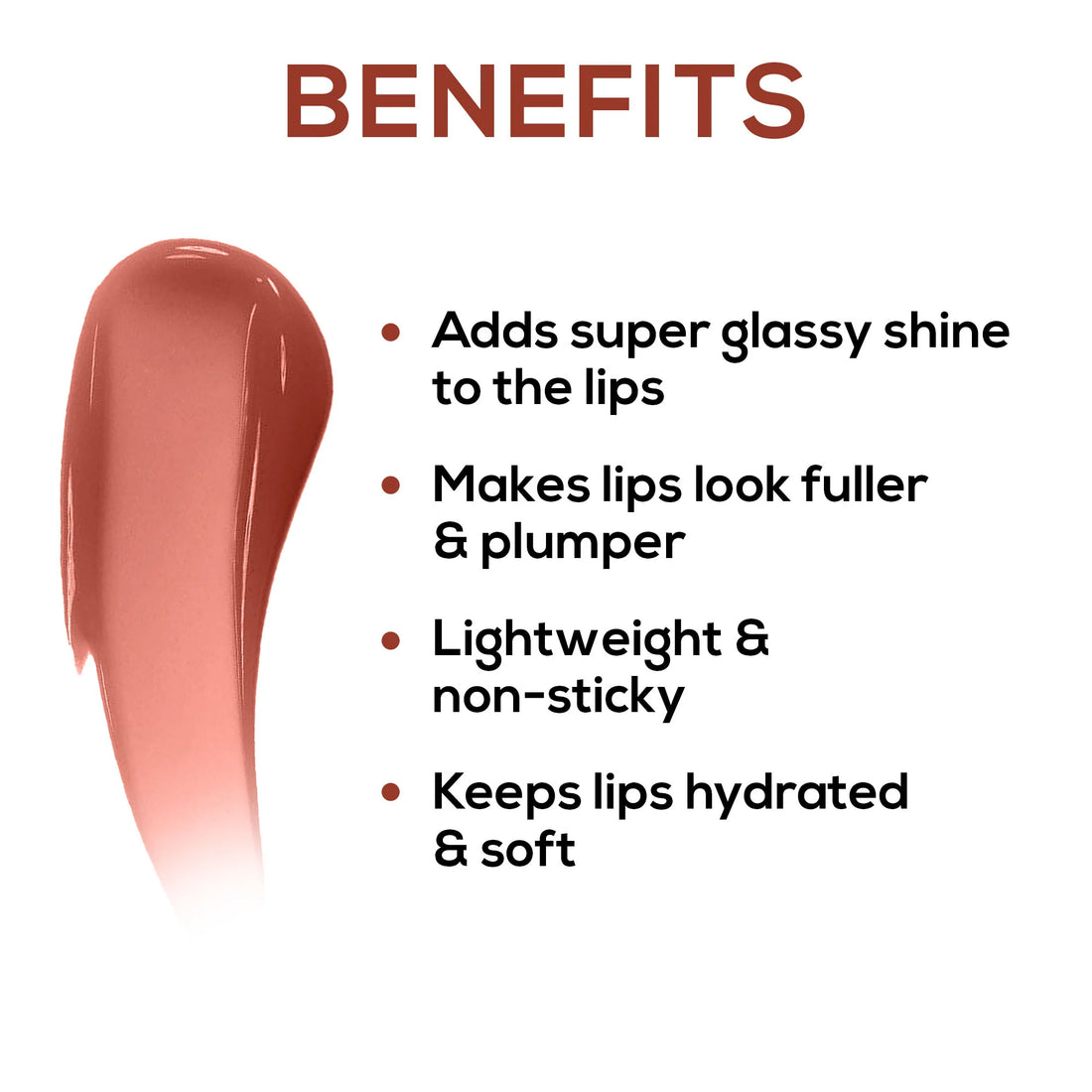 RENEE Hot Lips – Lip Gloss (Nude) 4.5ml