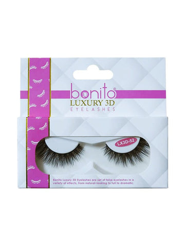 BONITO LUXURY 3D EYELASHES (Lx3D_52)