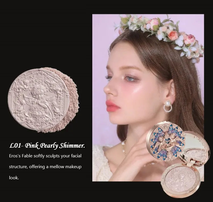 Flower Knows - Little Angel Embossed Highlighter (L01 Eros's Fable)