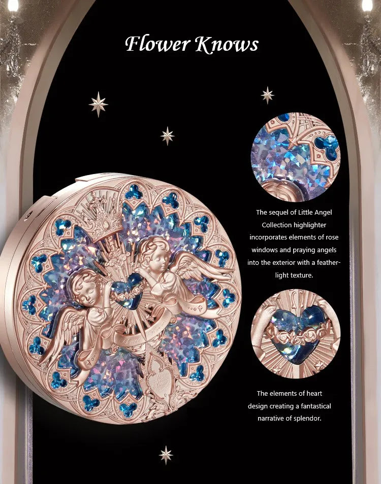 Flower Knows - Little Angel Embossed Highlighter (L01 Eros's Fable)