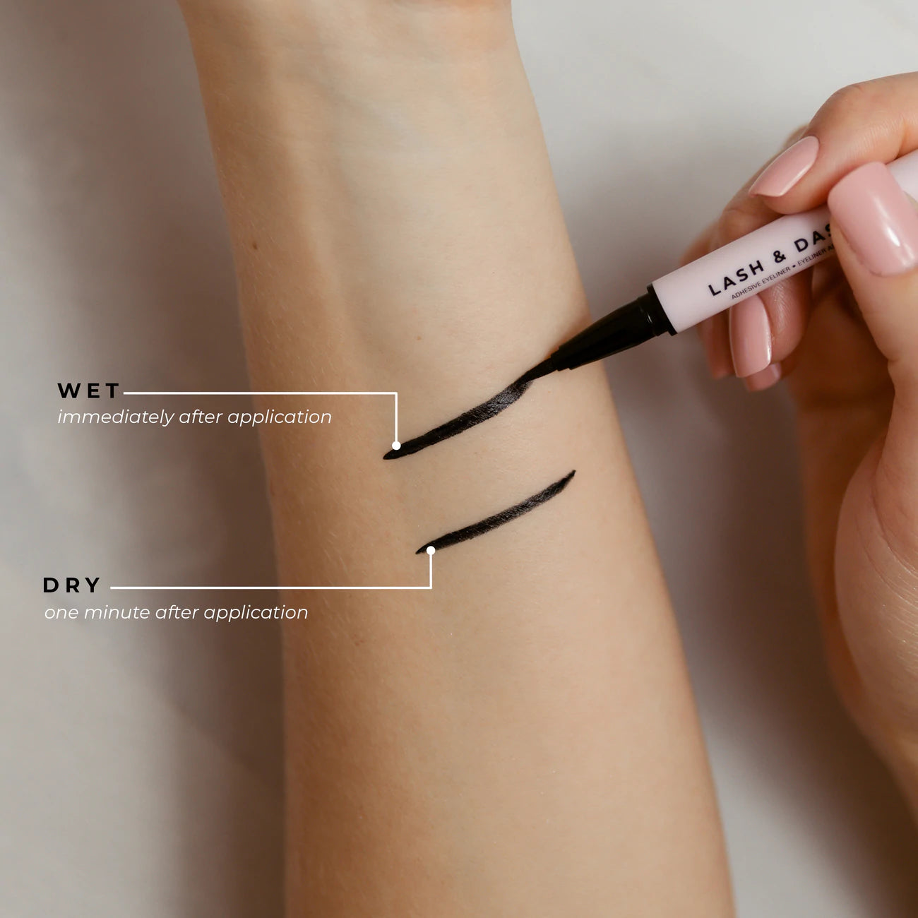 House Of Lashes - LASH & DASH® GLUE LINER - (SATIN BLACK)