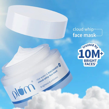 Plum - Rice Water & Niacinamide 5% Cloud Whip Face Mask (50g)