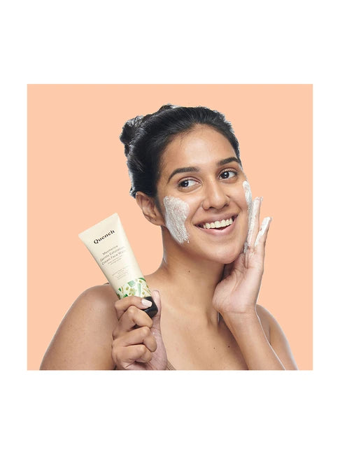 Quench - Gentle Exfoliation Cream Face Wash With Ricewater Minerals (100ml)