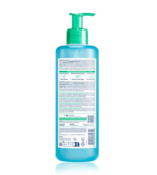 Bioderma - Sebium Gel Moussant Purifying Cleansing Gel (400ML)