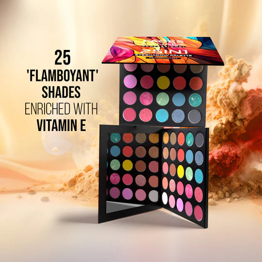 Faces Canada - Professional 25-in-1 Eyeshadow Palette Flamboyant