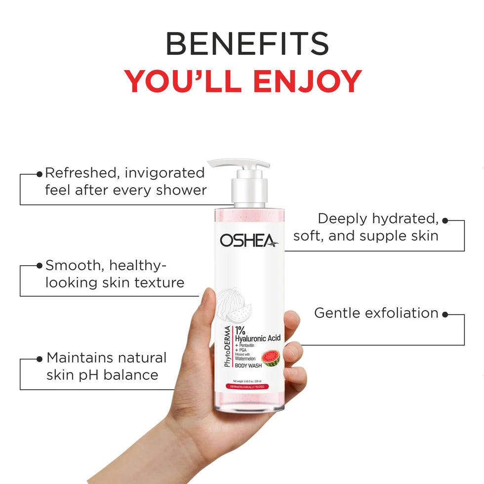 Oshea - Hyaluronic Acid Body Wash (250ml)