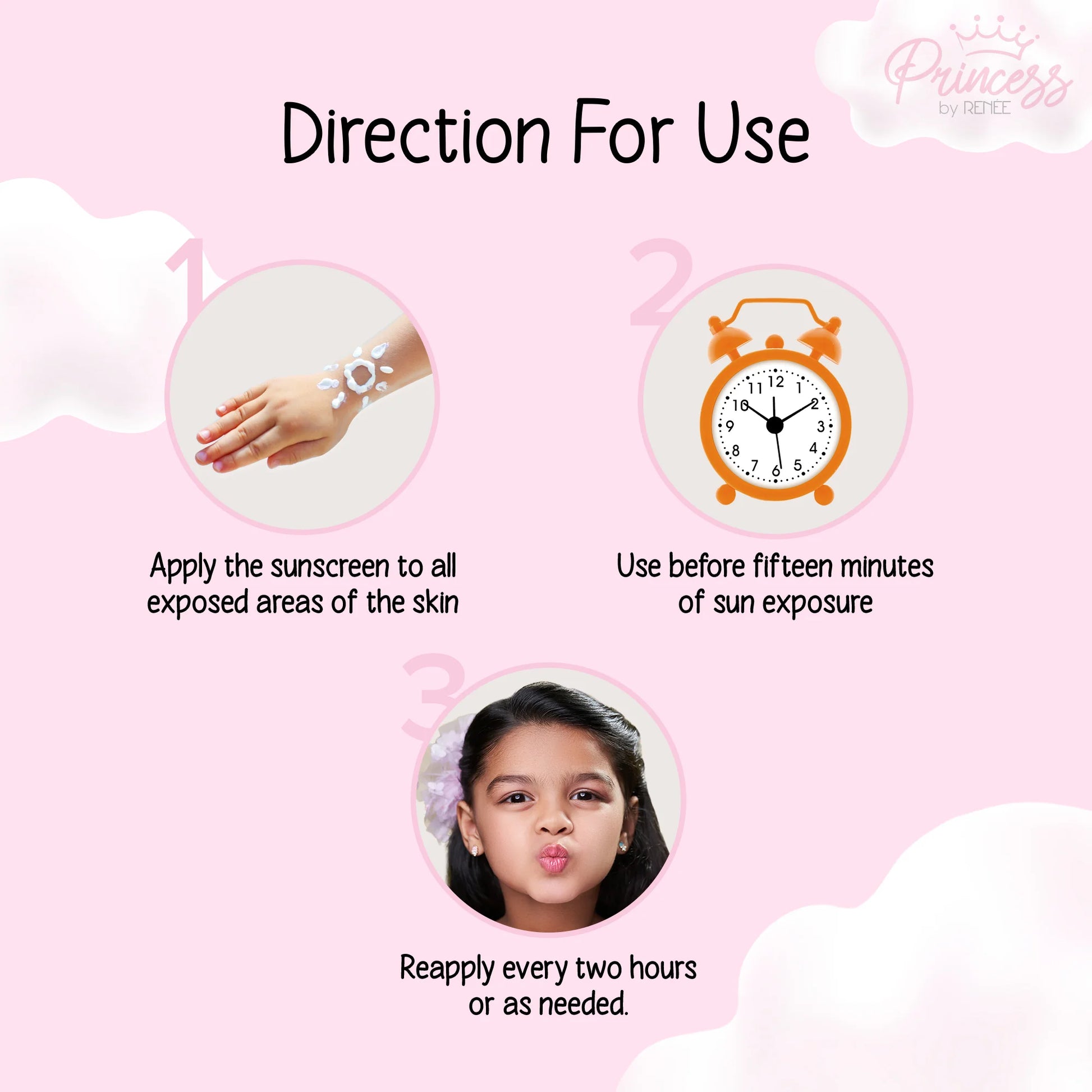 Princess By RENEE Rainbow Sunscreen with SPF 30 (50mL)