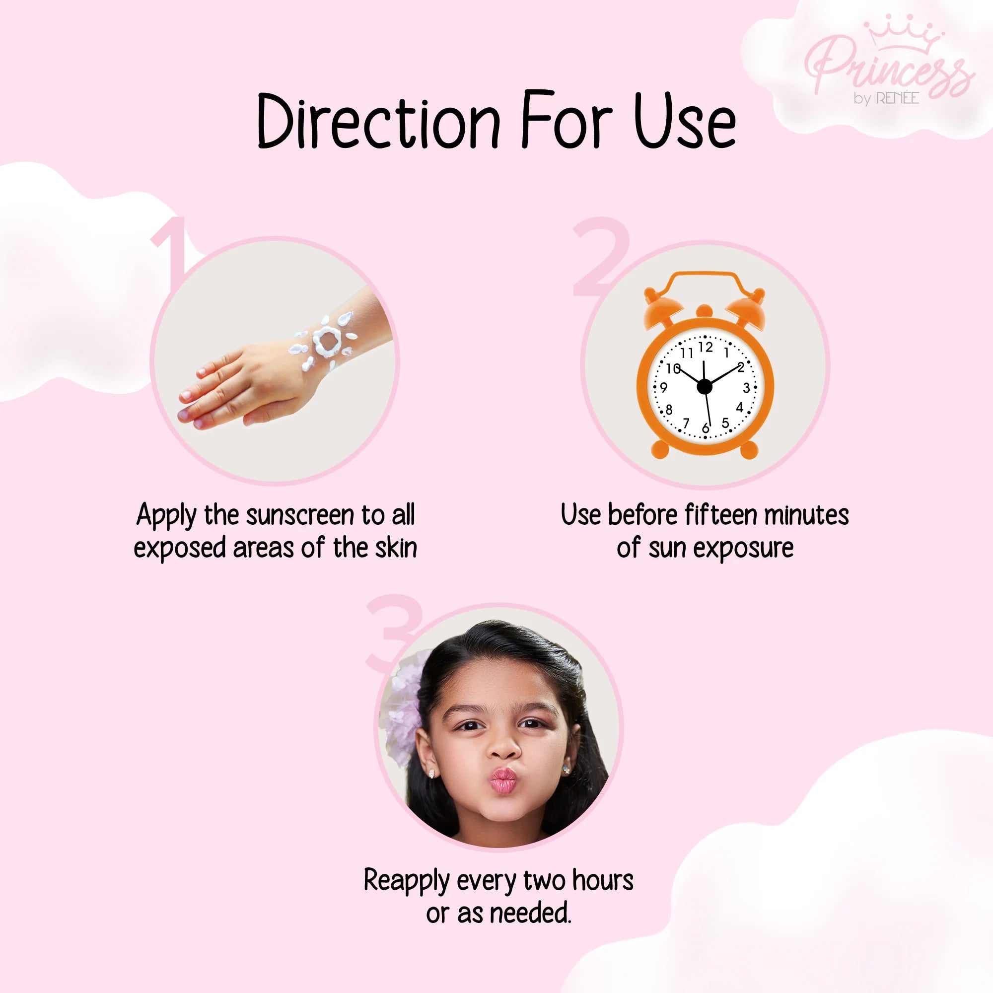 Princess By RENEE Rainbow Sunscreen with SPF 30 (50mL)