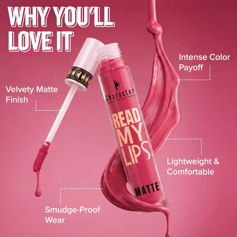 Character Cosmetics - Read My Lips Matte Lipstick (5.7ml)