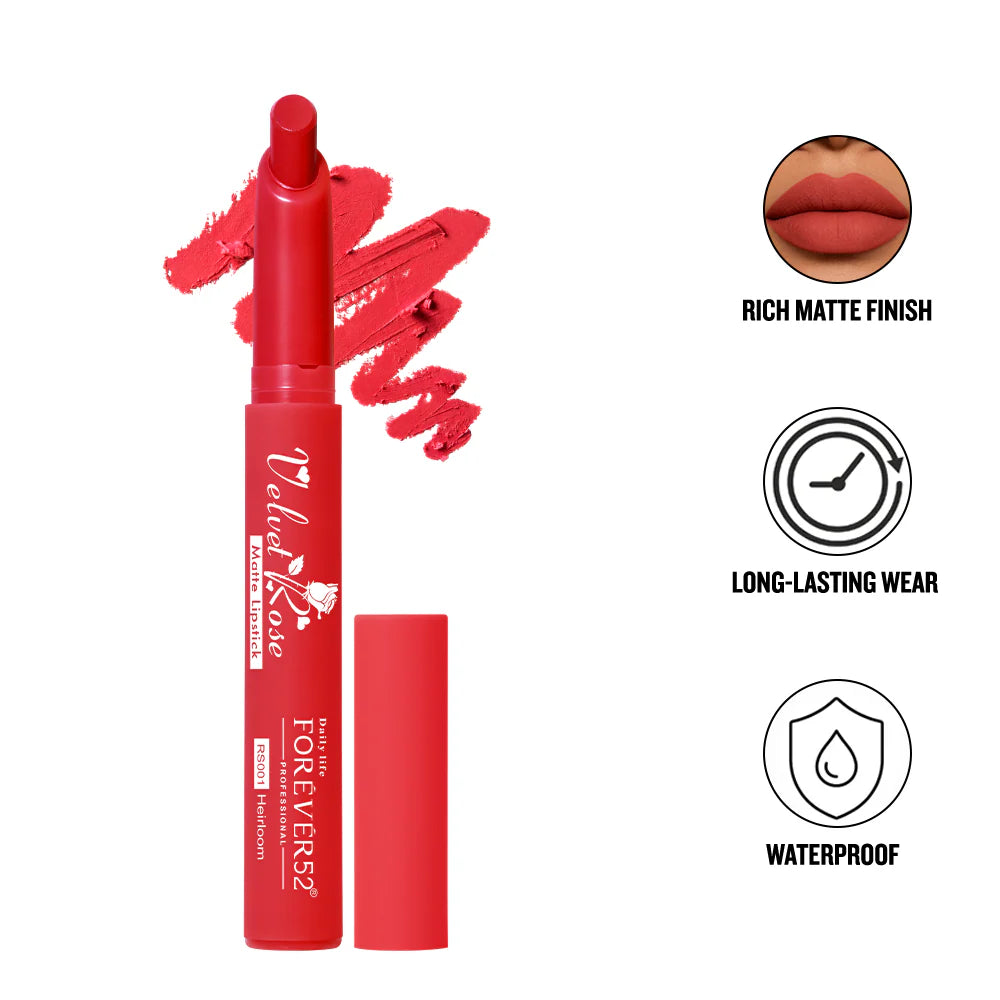 Forever 52 - Velvet Rose Matte Lipstick  {2.5g}(RS)