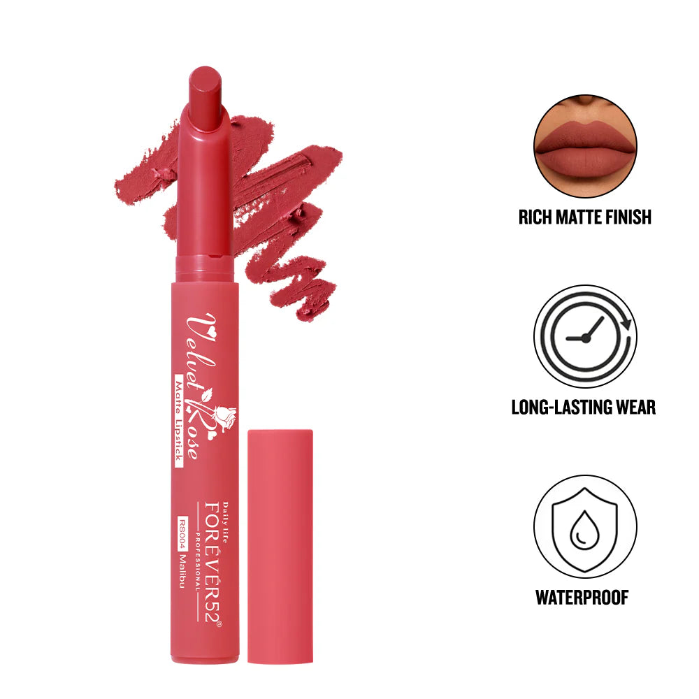 Forever 52 - Velvet Rose Matte Lipstick  {2.5g}(RS)