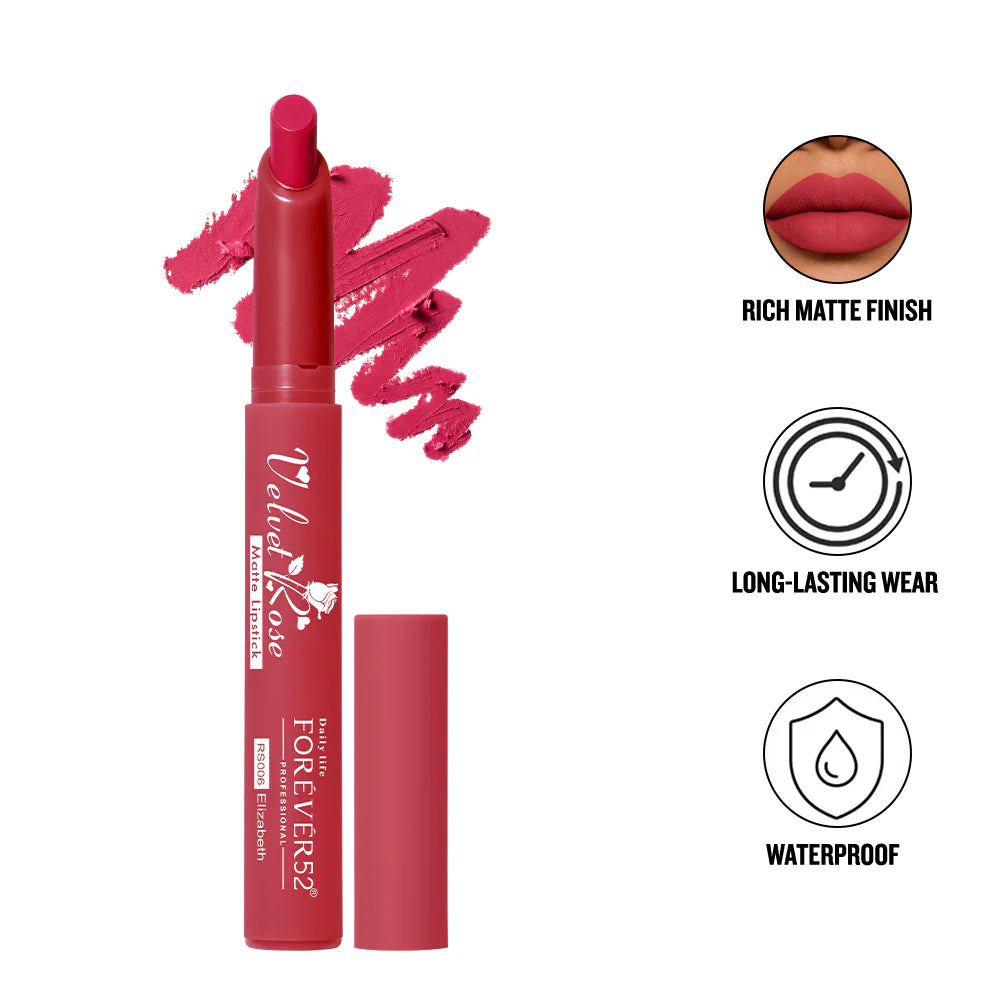 Forever 52 - Velvet Rose Matte Lipstick  {2.5g}(RS)