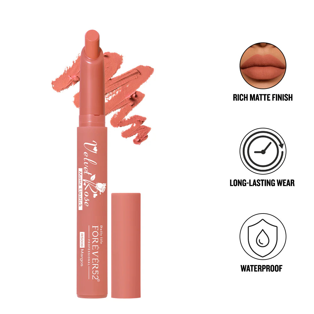 Forever 52 - Velvet Rose Matte Lipstick  {2.5g}(RS)