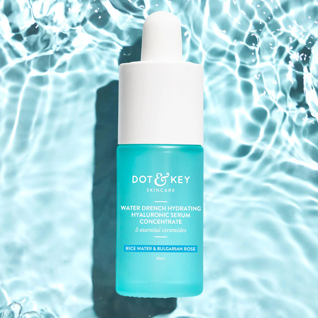 Dot & Key - Hyrating Hyaluronic Serum with Rice Water & Bulgarian Rose (30ml)