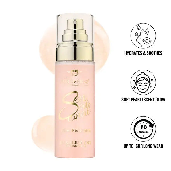 Forever52 - Sensational Glow Fix Finish Pearlescent Setting Spray (100ml)