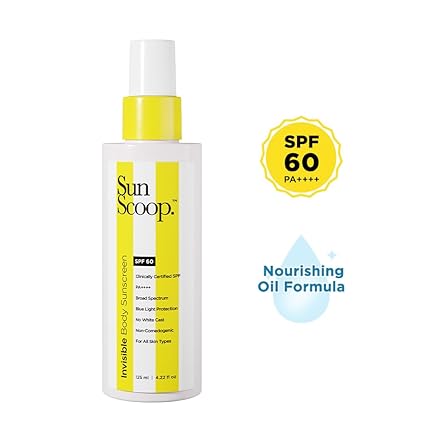 Chemist At Play – Sun Scoop Invisible Body Sunscreen SPF 60 (125ML)