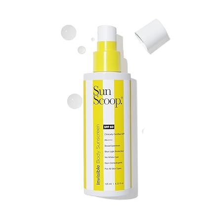 Chemist At Play – Sun Scoop Invisible Body Sunscreen SPF 60 (125ML)